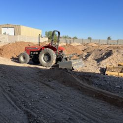 Tractor For Grading 