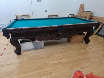 Used pool table 9ft