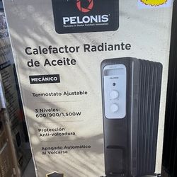 Calefactor Radiante De Aceite 