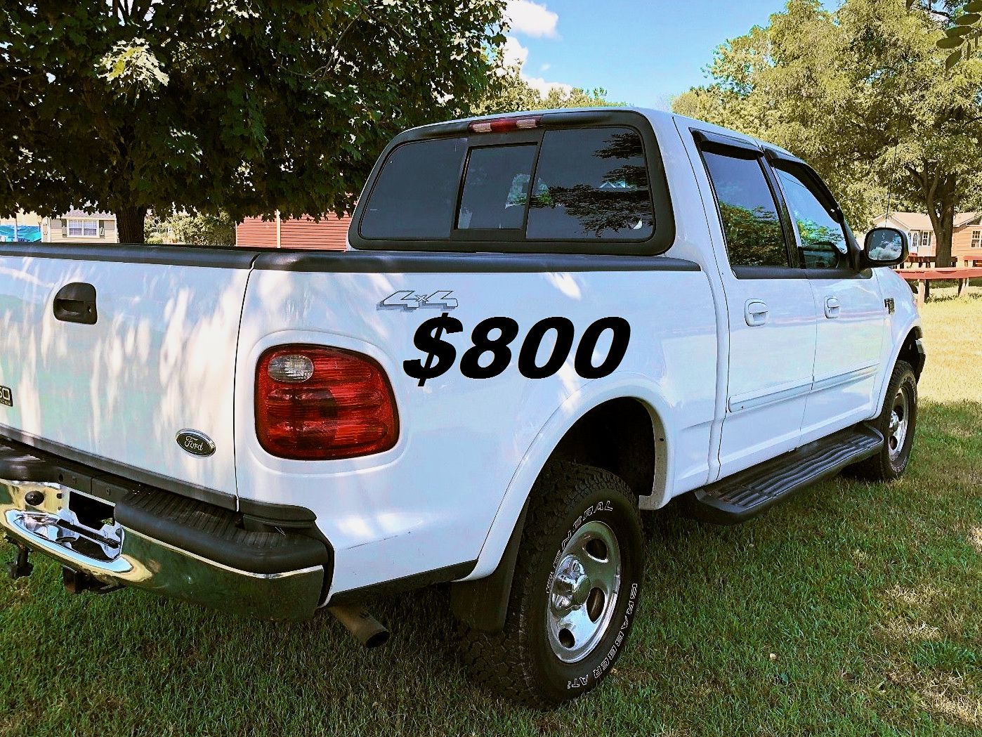 $8OO_Very_comfortably.2002 Ford F-150 XLT**