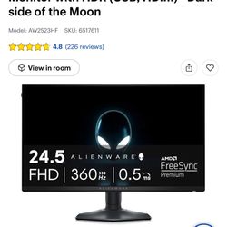 Alienware Monitor 360hrz