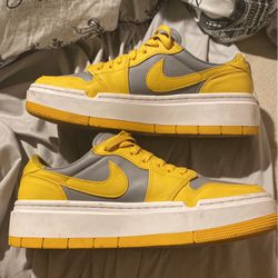 Yellow And Gray Air Force 1