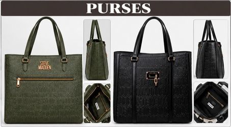 STEVE MADDEN DESIGNER HANDBAGS — NEW WITH TAGS!
