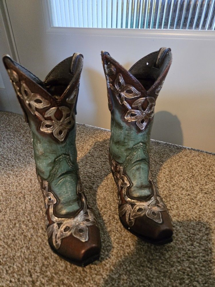 Cowgirl Boot Planters
