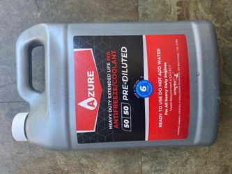 Coolant for commercial truck.