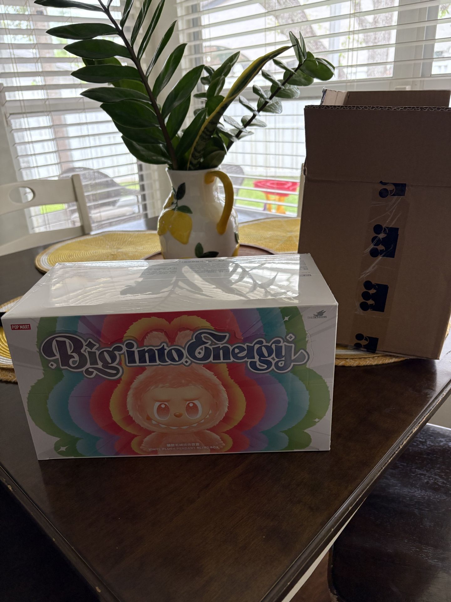 Labubu Big Into Energy- Love 💗 