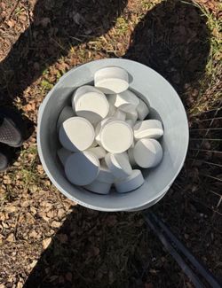 50lbs Buckets Of Chlorine Tabs