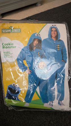 Adult Cookie Monster Costume