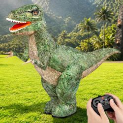 Brand New Remote Control Inflatable T-Rex Dinosaur Toy for Kids 6-12 Years