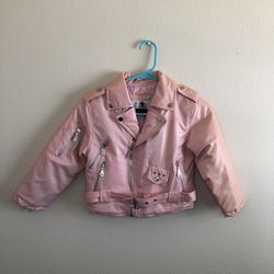Bike Star Motorcycle Apparel Size 5T Girls Embroidered Jacket  