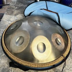 Handpan Steel Drum With Case