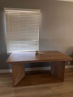 Modern Wood Dining Table - Read Description - $300