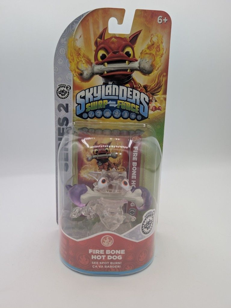 Skylanders Swap Force β Fire Bone Hot Dog (Purple Flame Promo) SEALED