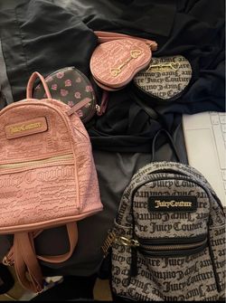 Juicy couture backpacks and wallets