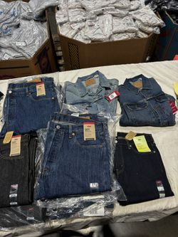 Levi’s 501 Jeans And Jean Jacket