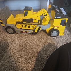 Maxx Action Bulldozer And Hauler