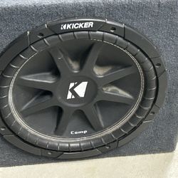 Kicker 43C124 Comp Series 12" 4-ohm subwoofer