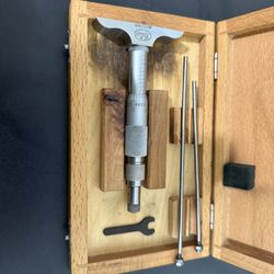 Helios Dept Gauge In Wood Box 