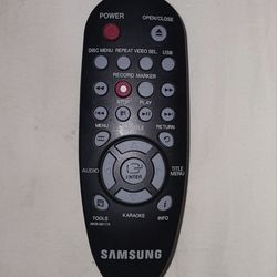 Samsung DVD player remote