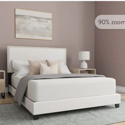 Brand New Queen Faux Leather Bed