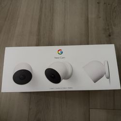 Nest cam 3-pack outdoor or indoor battery wire free 1080 HD with night vision