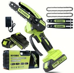 Mini Chainsaws Cordless 6 Inch.