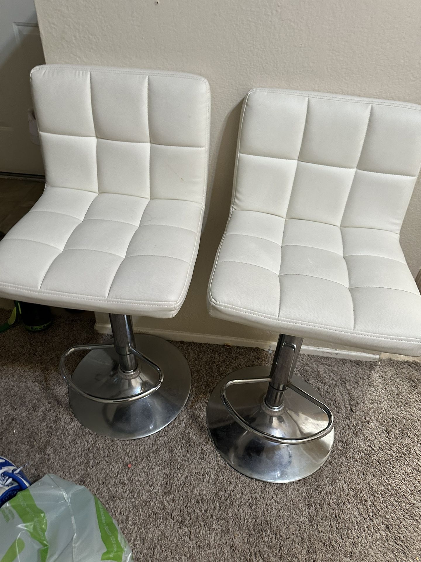 White Stools