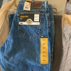 Mens LEE Jeans 38x 34