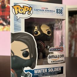Funko Pop! Marvel - Winter Soldier 838 Amazon Exclusive