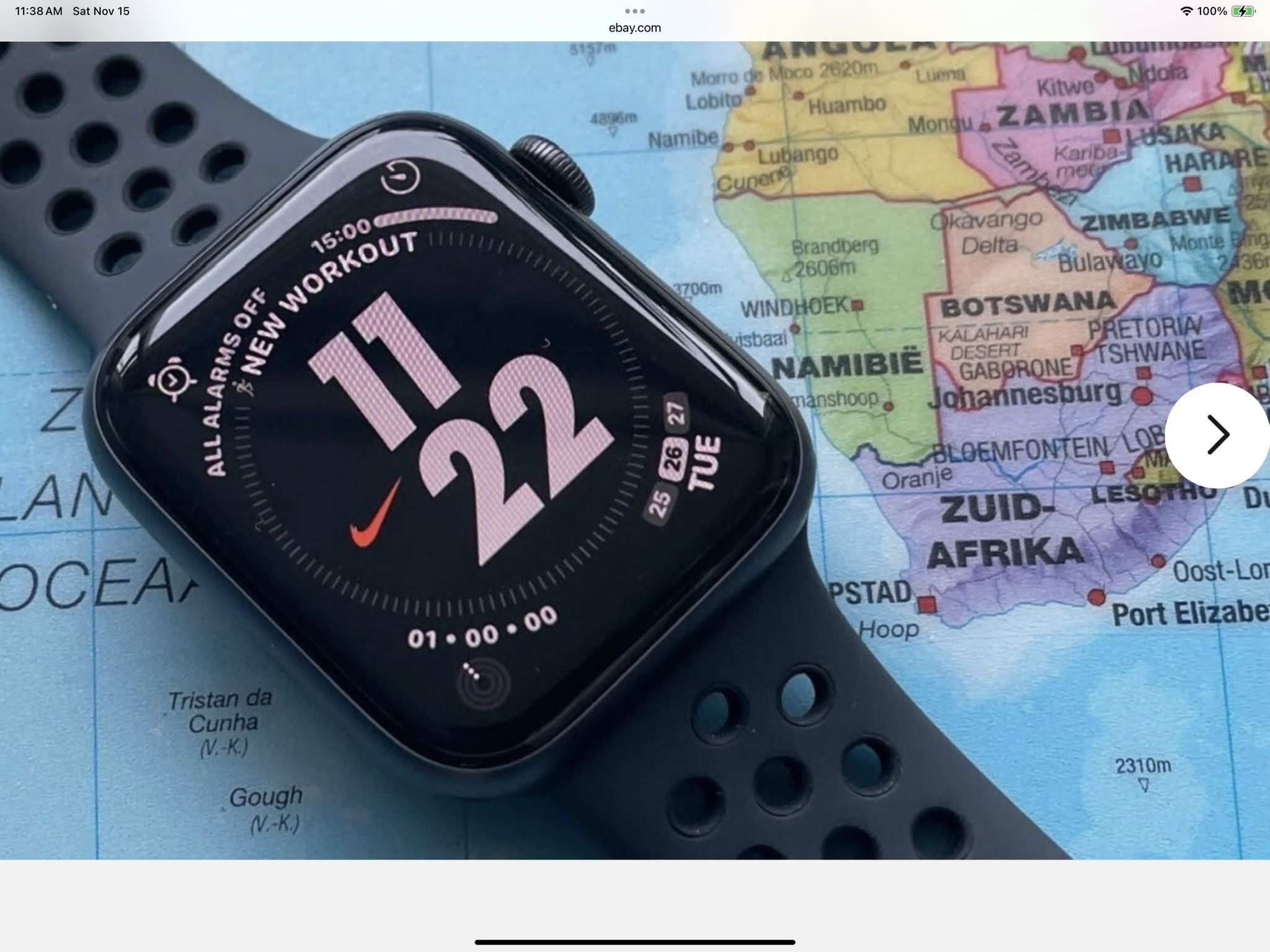 Apple Watch Series 7 Nike 45mm GPS + Cellular