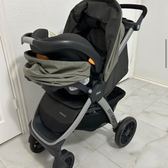 Chicco Stroller and Car seat Set