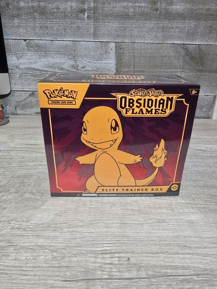 Sealed Pokémon Obsidian Flames ETB