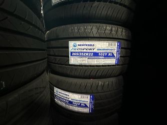 265/35/22 New Tires Available
