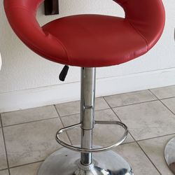 Red bar chair