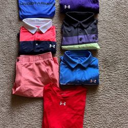Under Armour Men’s Large Lot Of clothing 