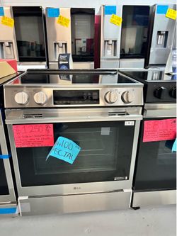 Lg electric stove