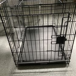 Metal Dog Crate - 36"L x 23"W x 25"H
