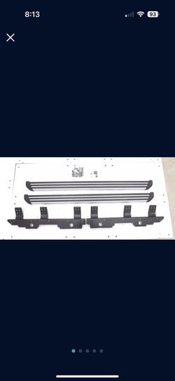 NEW OEM Volkswagen Aluminum Running Board Side Steps 3CN071691DML VW Atlas 18-23