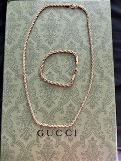 Rop Chain  And Bracelet 