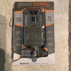 Bushnell Prime Low Glow Trail Camera - 24MP Image Quality, 1080p HD Video, Advanced Sensor Technology for Clear Nighttime Captures