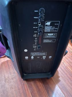 Bluetooth 15in speaker
