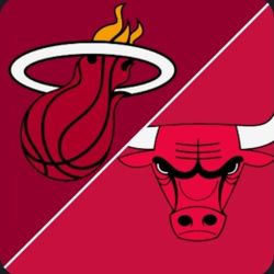 FLOOR SEATS - BULLS VS HEAT - TONIGHT