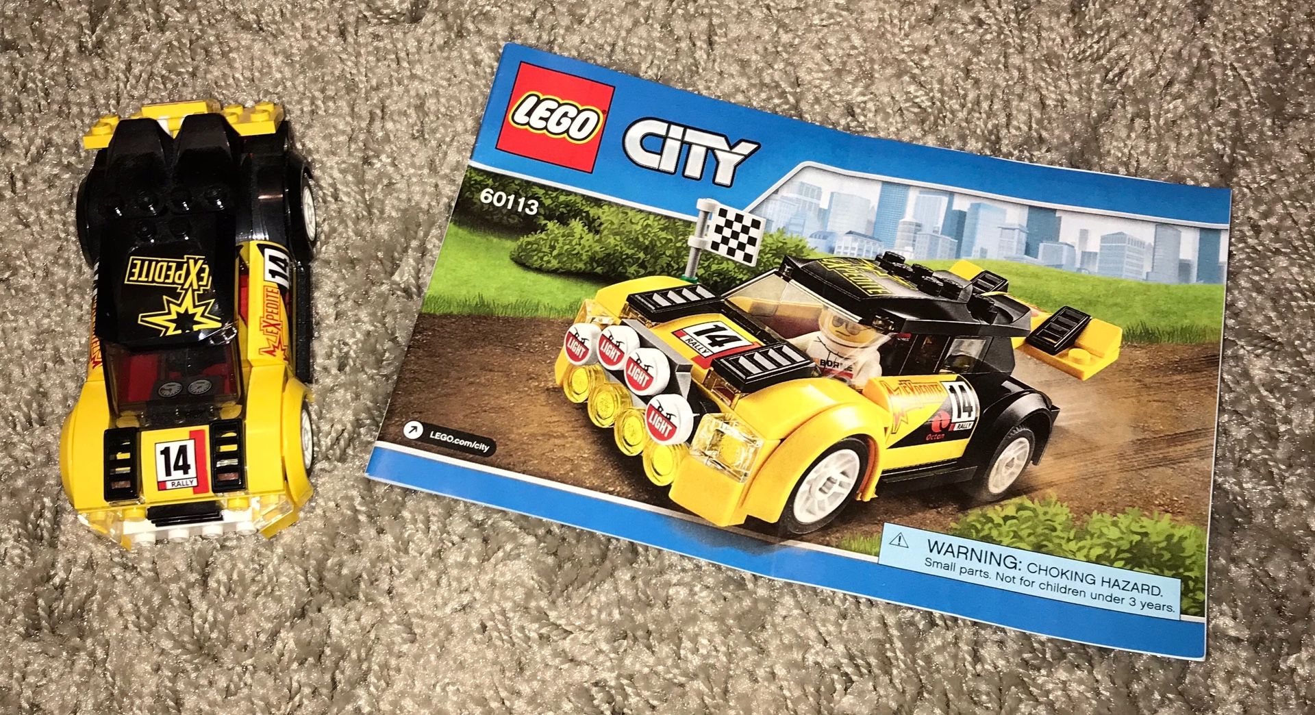 LEGO® City Rally Car 60113