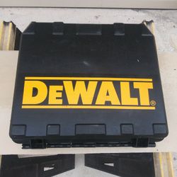 DEWALT DRILL SET HARD CASE