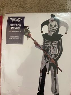 Halloween costume size 14/16 stick not included