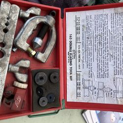 Brake Line Double Flaring Tool