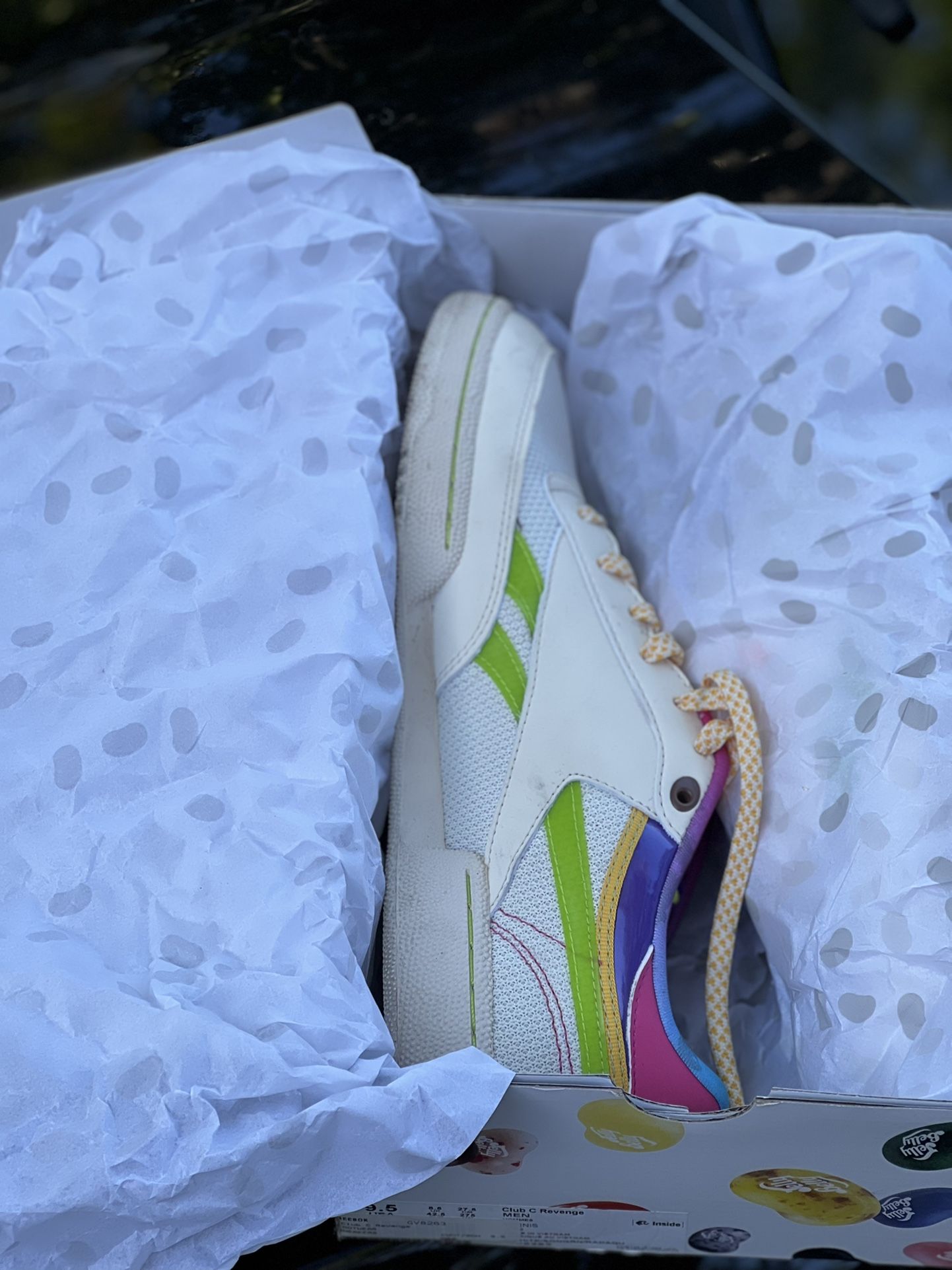 Club C Jelly Bean 🫘 Reeboks 9.5