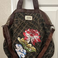 Vintage Y2K Ed Hardy Purse With Rhinestones
