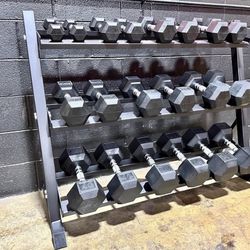 Hex Dumbbells Brand New