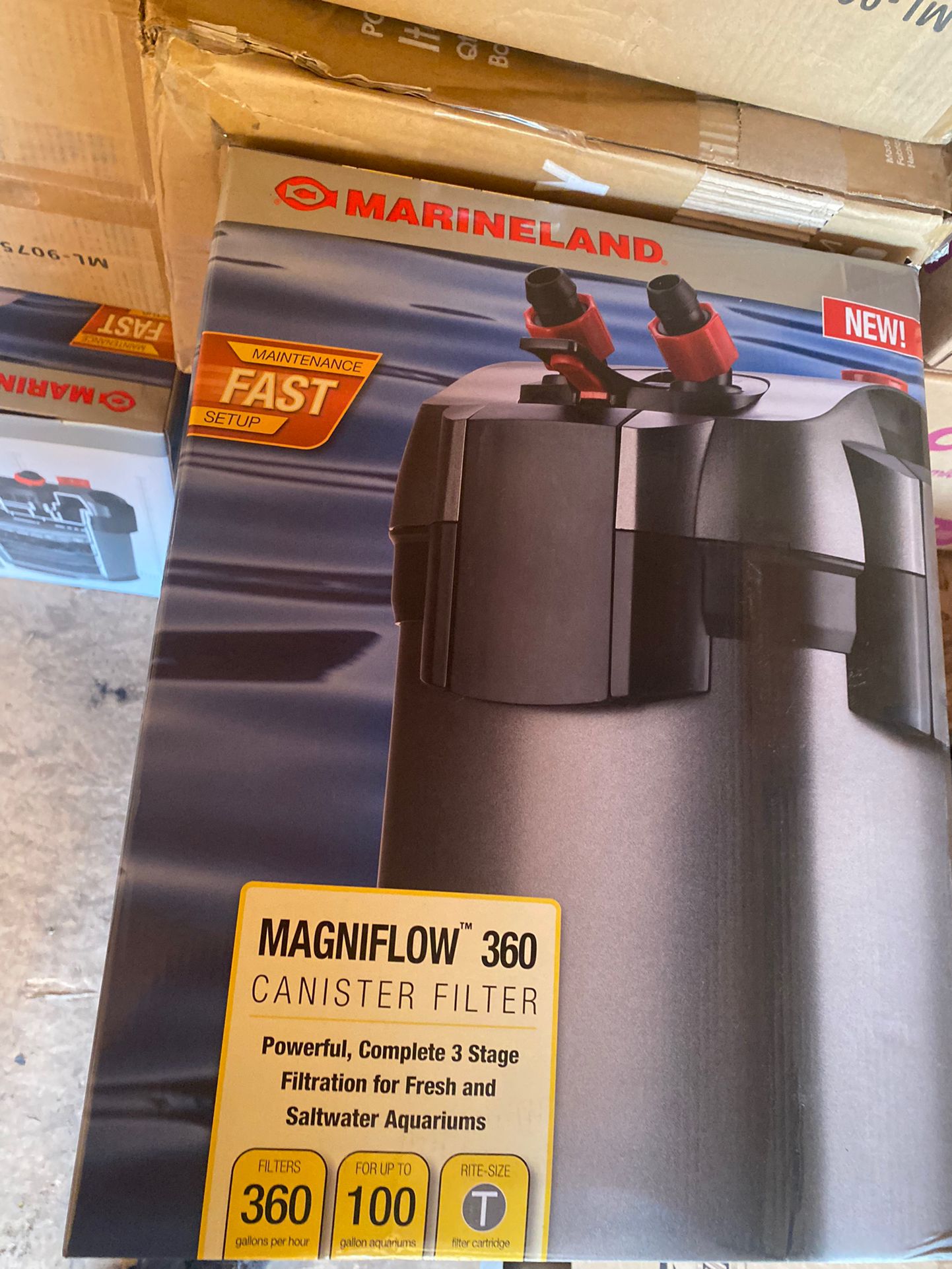 Marineland Magniflow Canister Filter For aquariums